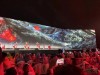 hologram gauze projector screen 3d holographic mesh projection display hologram mesh screen net design projector screen